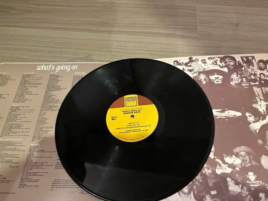 Marvin Gaye What's Going On レコード
