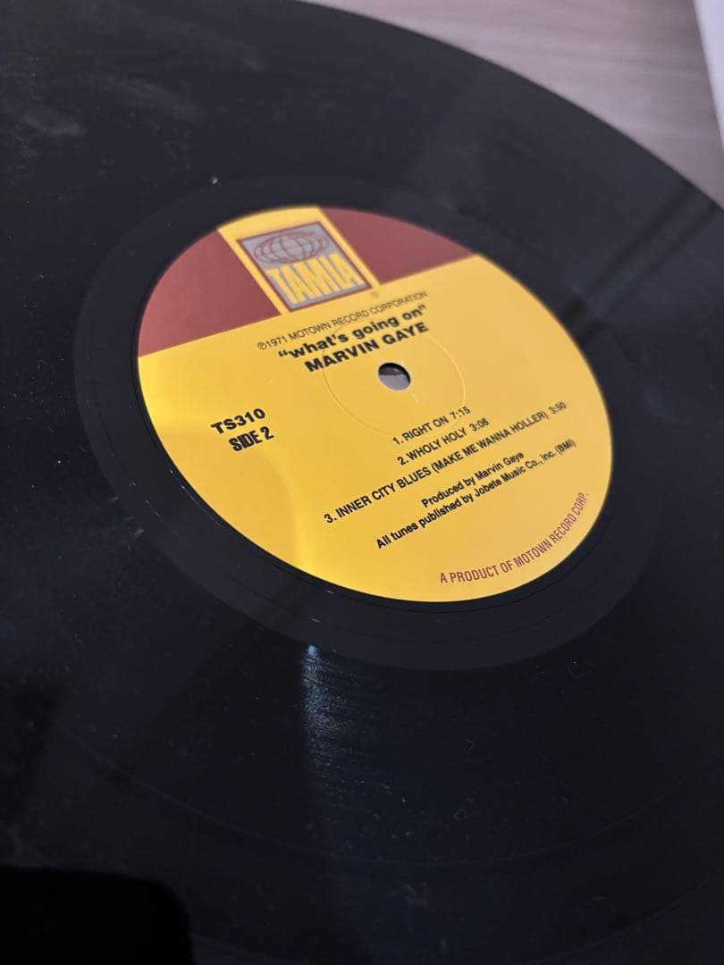 Marvin Gaye What's Going On レコード