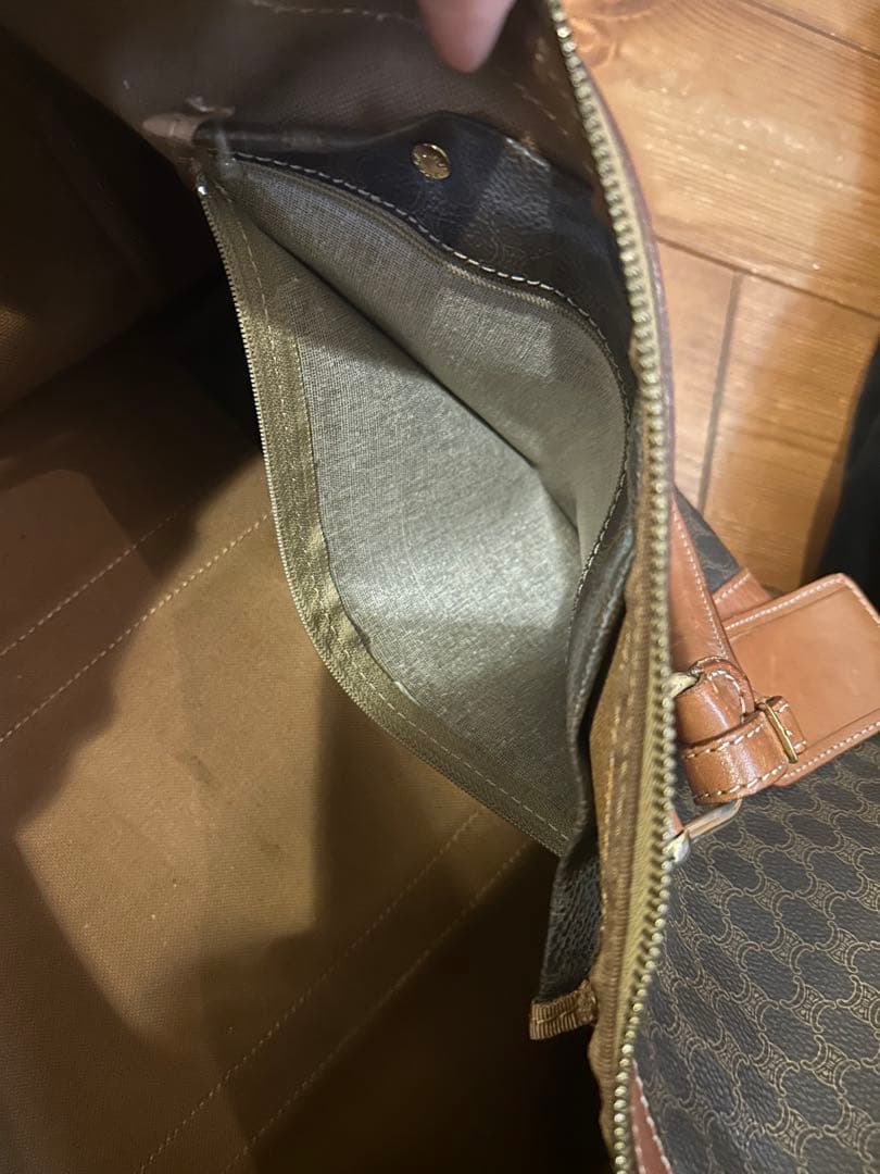 CÉLINE ボストンバッグ ダークブラウン