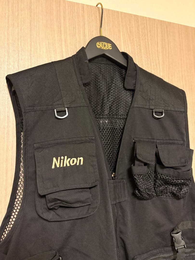 Nikon ブラック カメラマン　ベスト 多機能