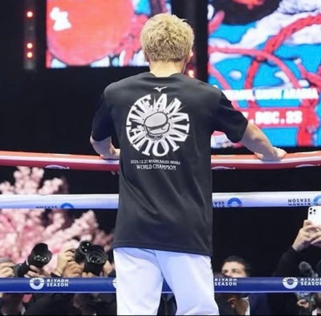 井上尚弥　ナイトオブザサムライ　後援会Tシャツ