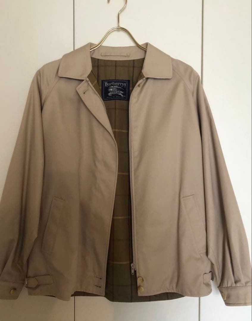 Burberry's ショート丈トレンチコート　MADE IN ENGLAND