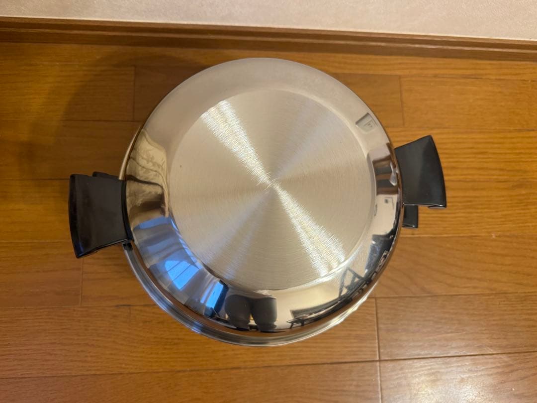 【未使用】 美品　6Lシチューパン　Amway 両手鍋　おまけレシピ