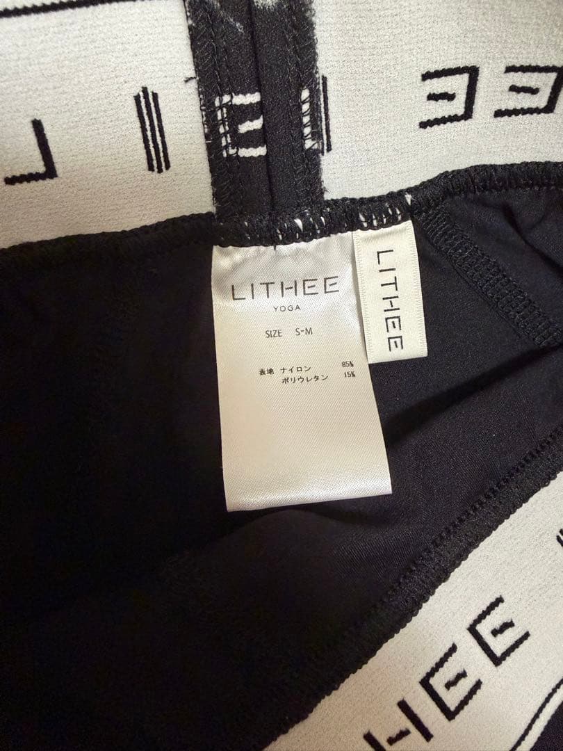 LITHEE ヨガウェア ブラック S-M