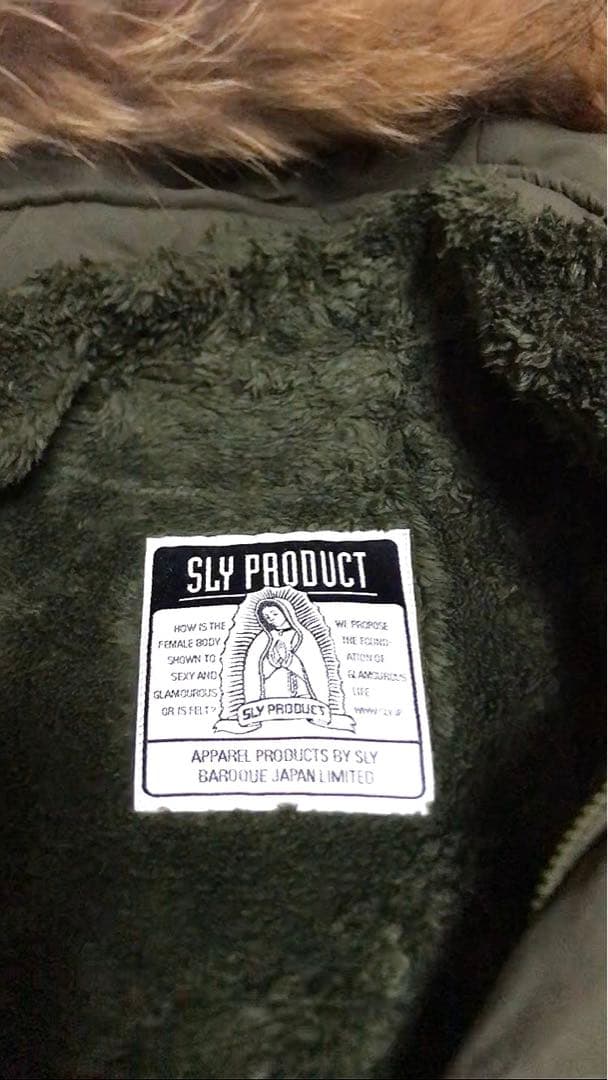 【美品】SLY スライ N3Bモッズコート ショート カーキ 上戸彩着用 流れ星