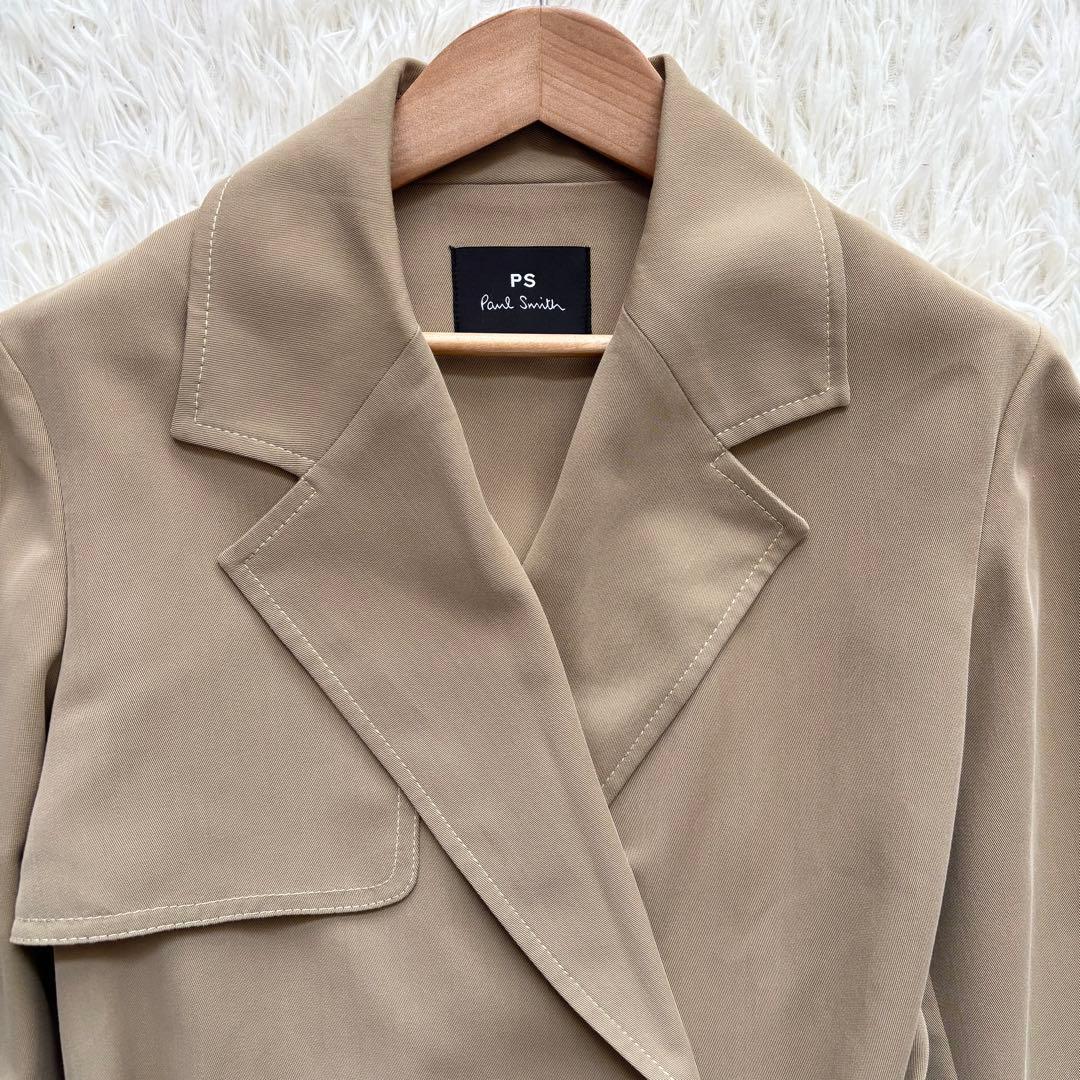 美品2024 Paul Smith トレンチコート ベージュ バックスリット M