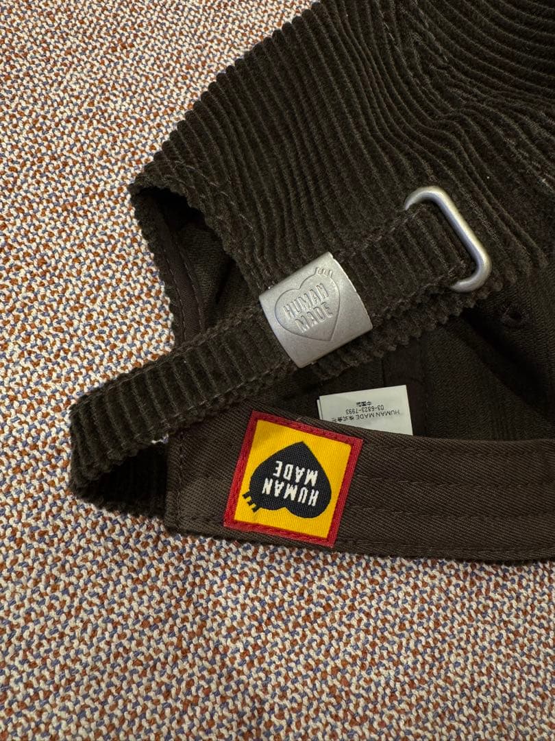 帽子 HUMAN MADE 6Panel Corduroy Cap BROWN