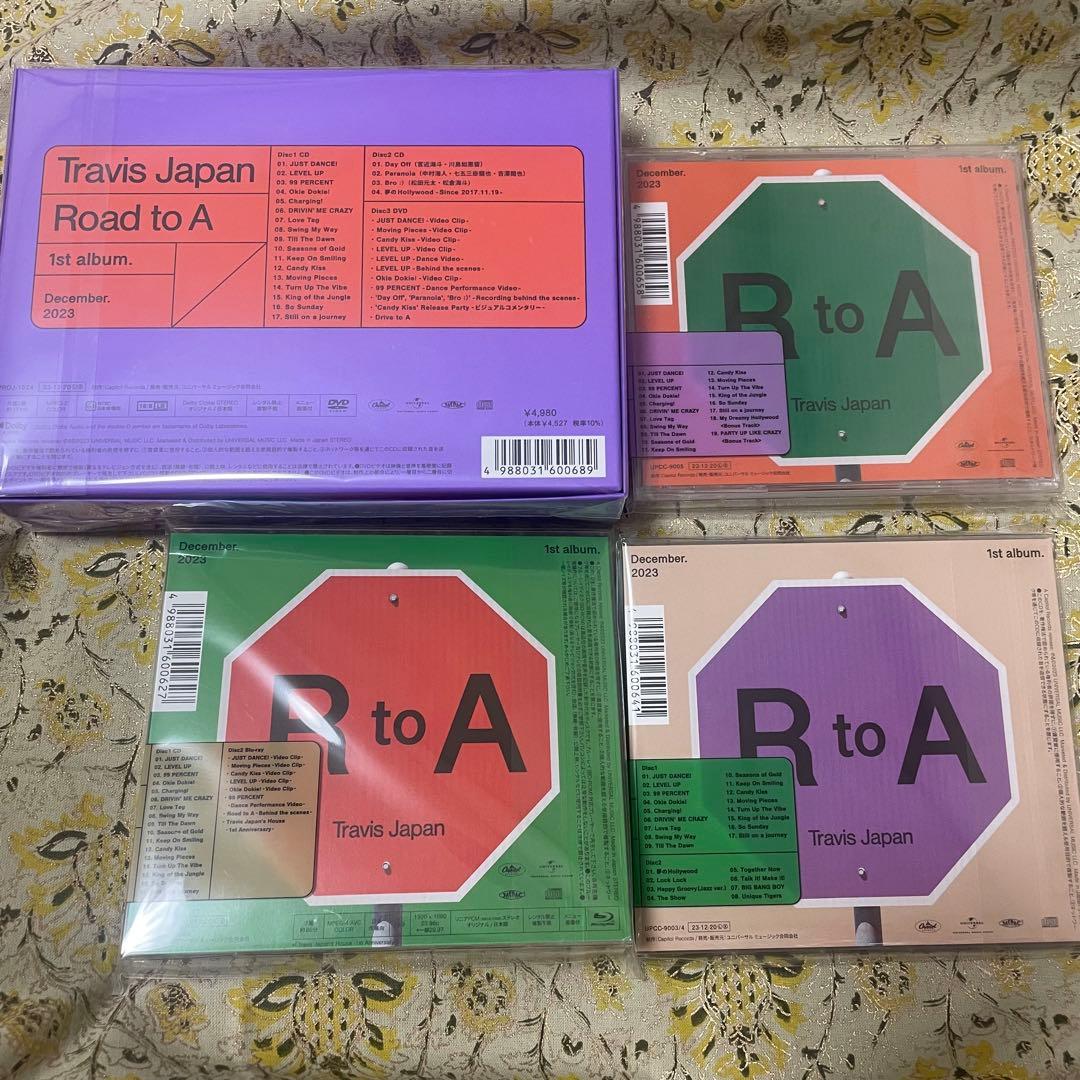 Travis Japan Road to A CDセット(FC盤DVD)