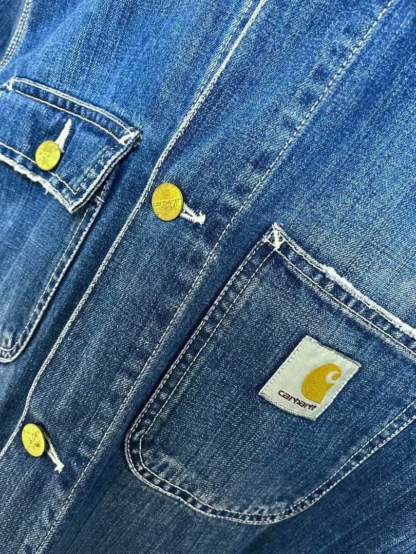 Carhartt デニム カバーオール M インディゴ ワークジャケット