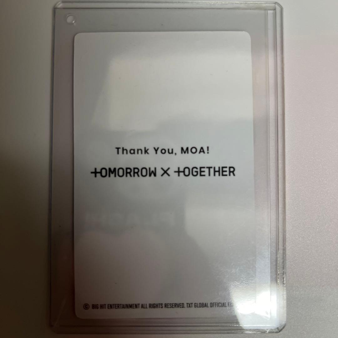 TXT ヨンジュン fc継続特典 トレカ