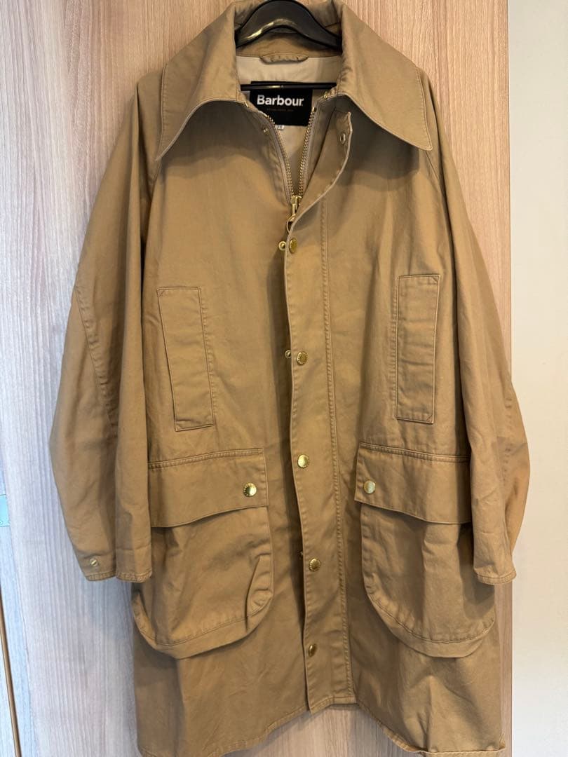 BARBOUR OVER SIZE BEAUFORT BIG COLLAR未使用