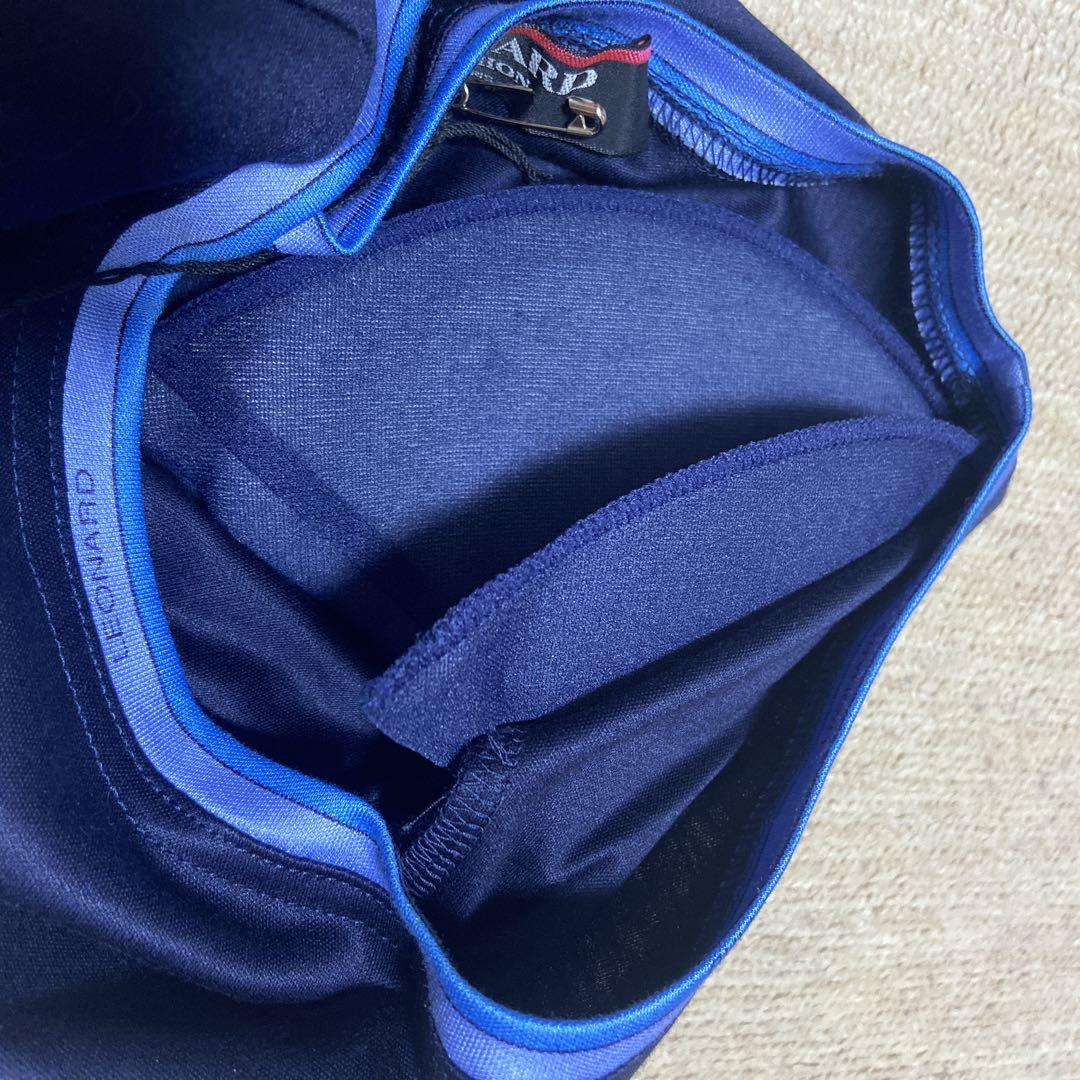 LEONARD ネイビー 半袖Tシャツ L 綿100%