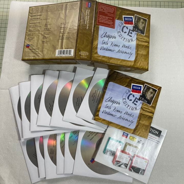 13CD アシュケナージ ショパン ピアノ曲集