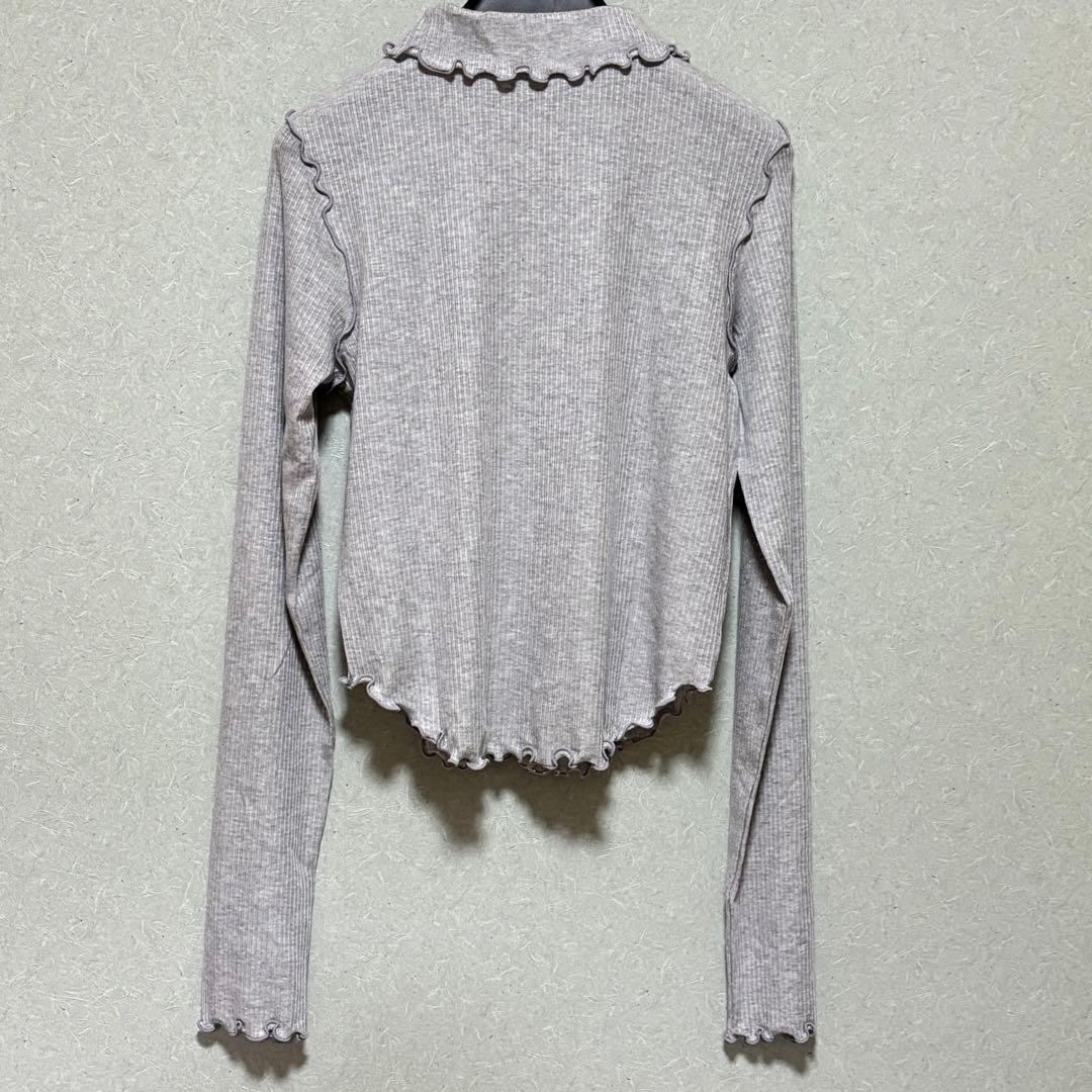 新品CODE A edge-fit ribbed cardigan コードエー