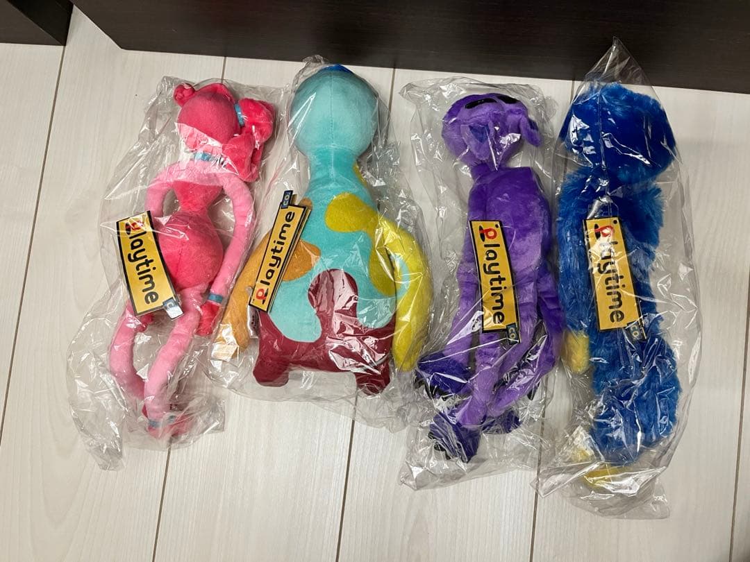 poppy playtime ポージングぬいぐるみ 4種セット売り　コンプセット