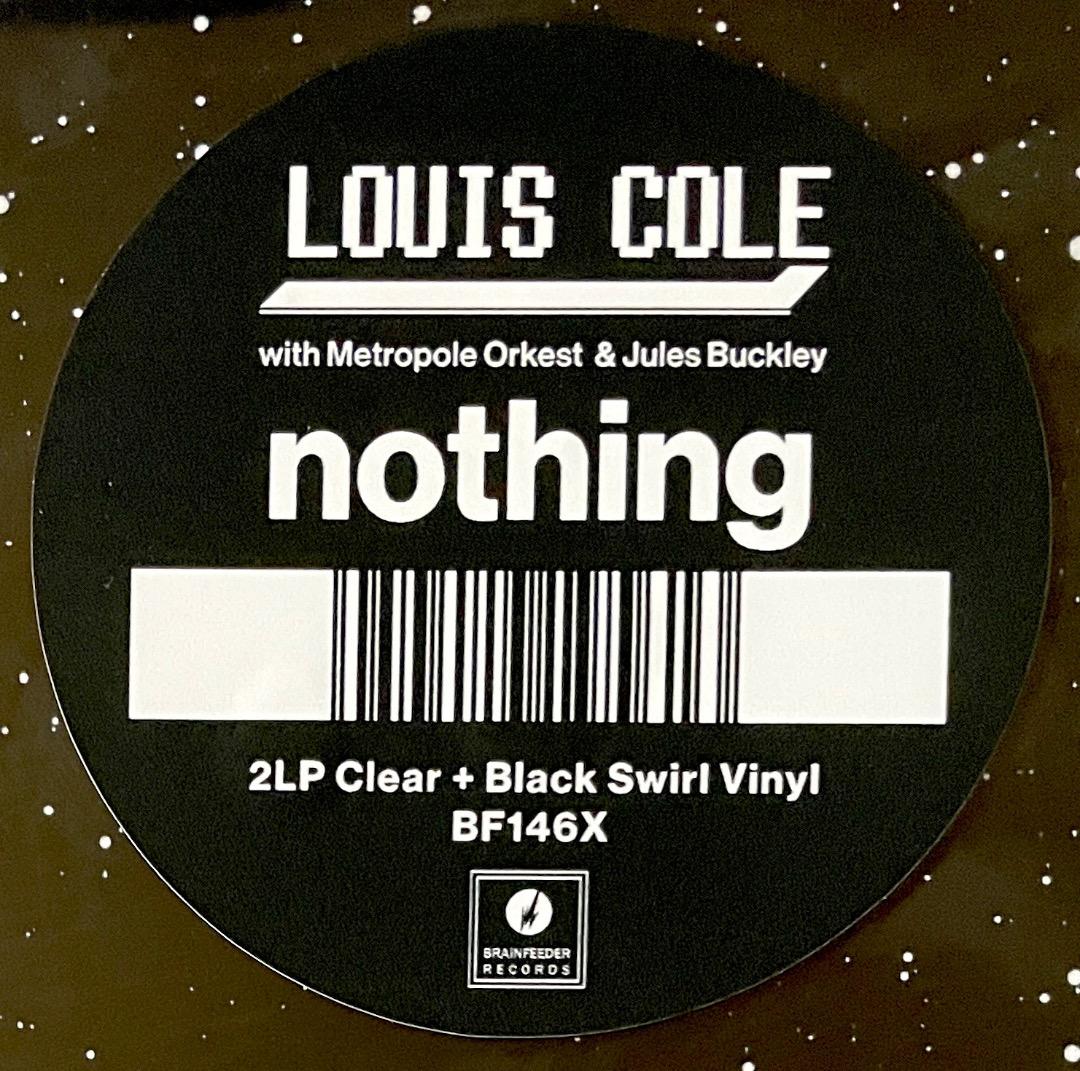 限定カラー2LP Louis Cole Nothing アナログ盤 新品 送料込