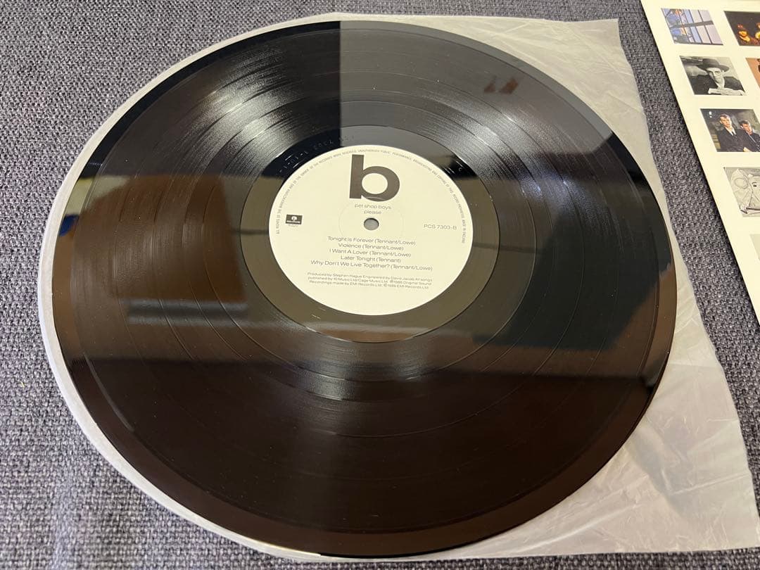 UK盤 Pet Shop Boys Please LP洋楽 PCS 7303