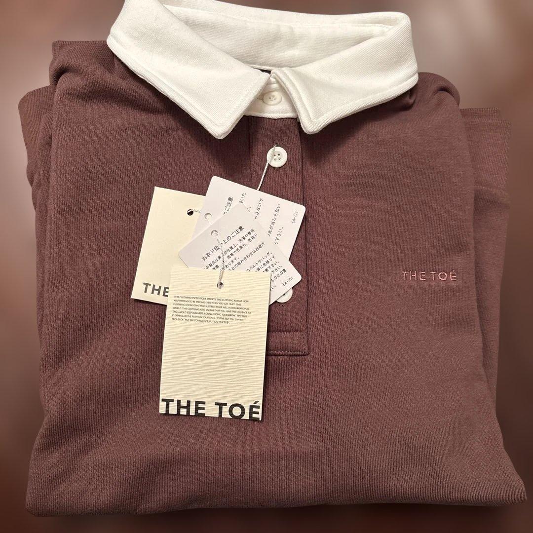 THE TOE Embarkment sweatshirt S ブラウン