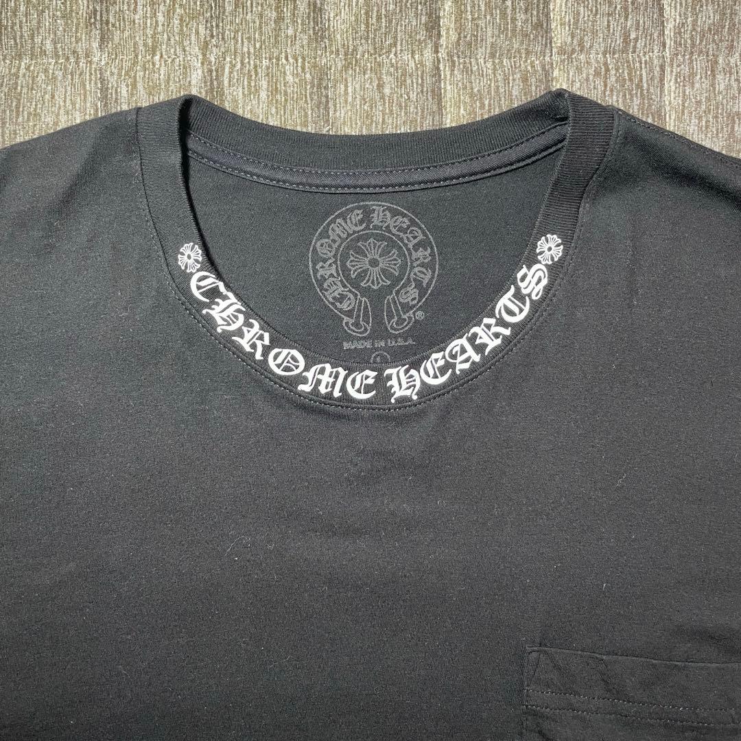 【極美品】クロムハーツ Tシャツ ブラック Lサイズ 正規店購入 インボイス原本