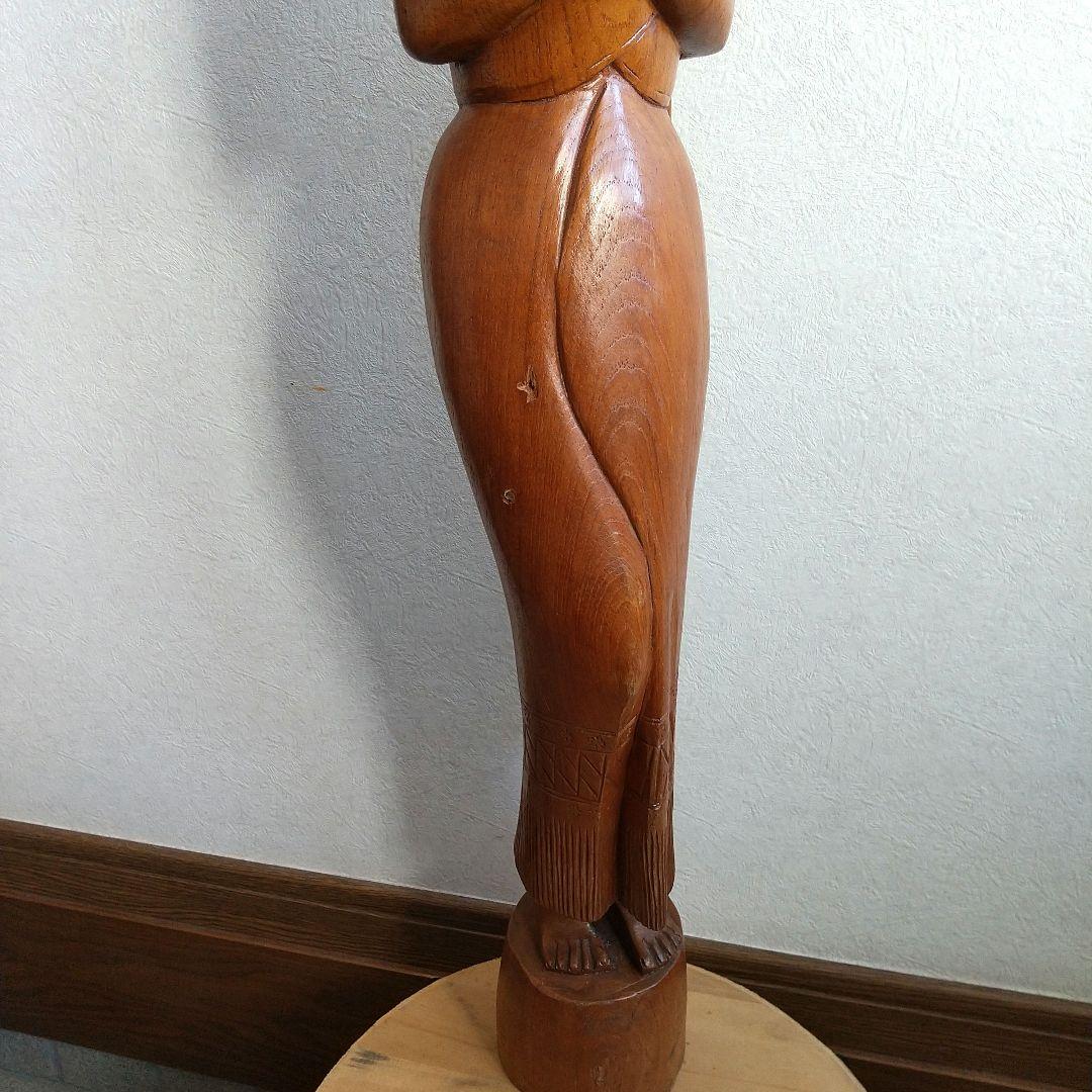 サワディー人形 タイ 木彫り アジアン