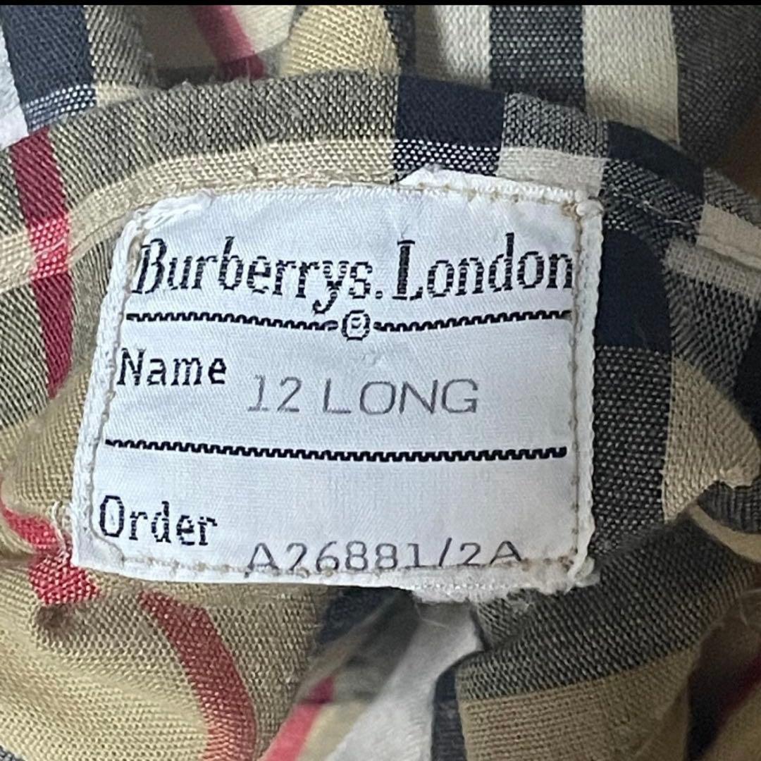 Burberrys ステンカラーコート ノバチェック バーバリー