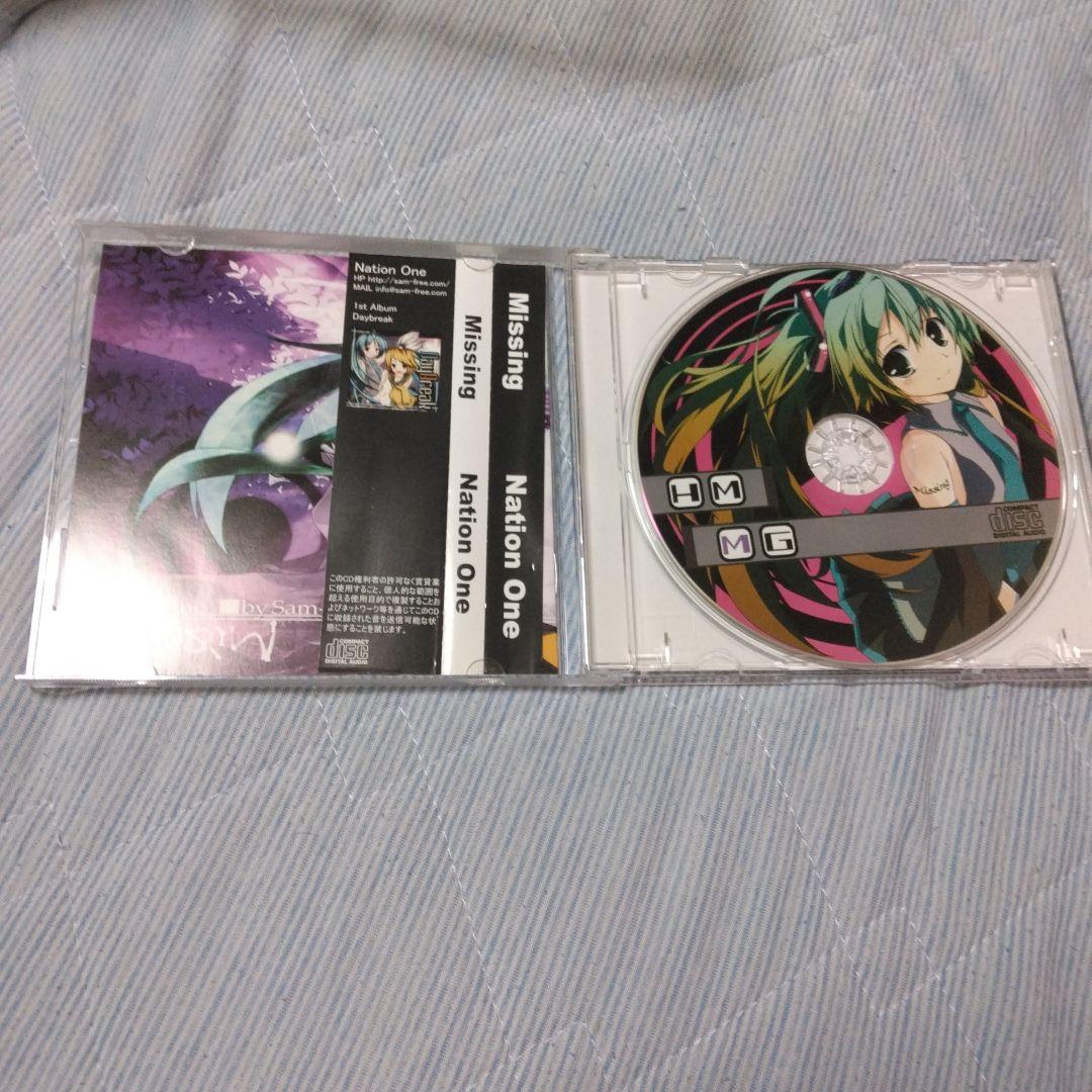 希少　帯付き　samfree　Missing　Story　ボカロ　CD　初音ミク