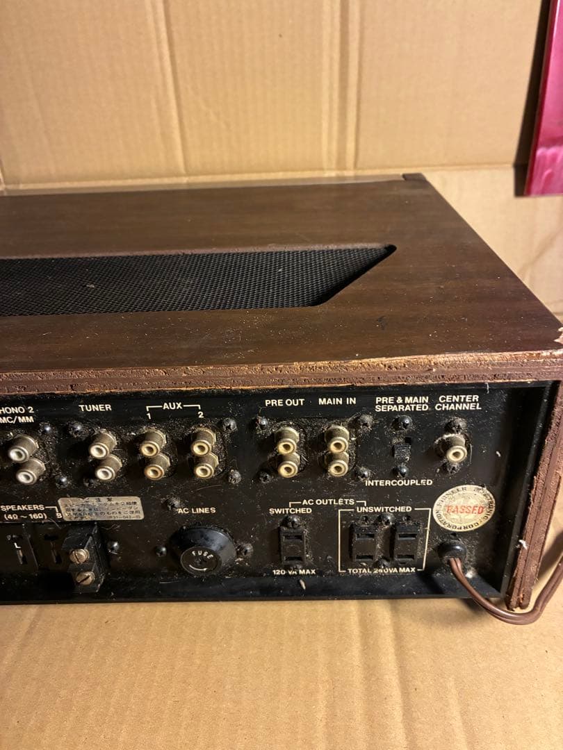 Pionner アンプ　　SA-80