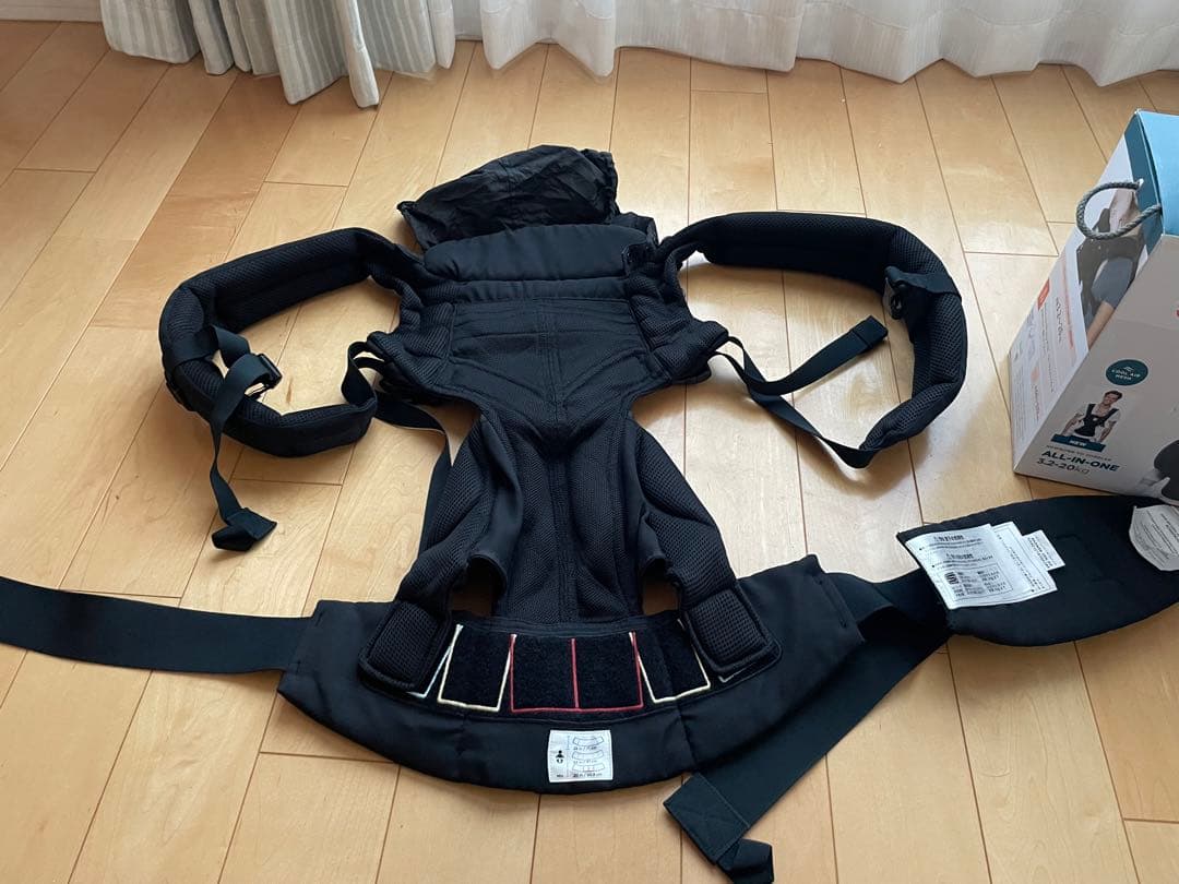 【美品】エルゴ Omni360 ブラック　抱っこ紐