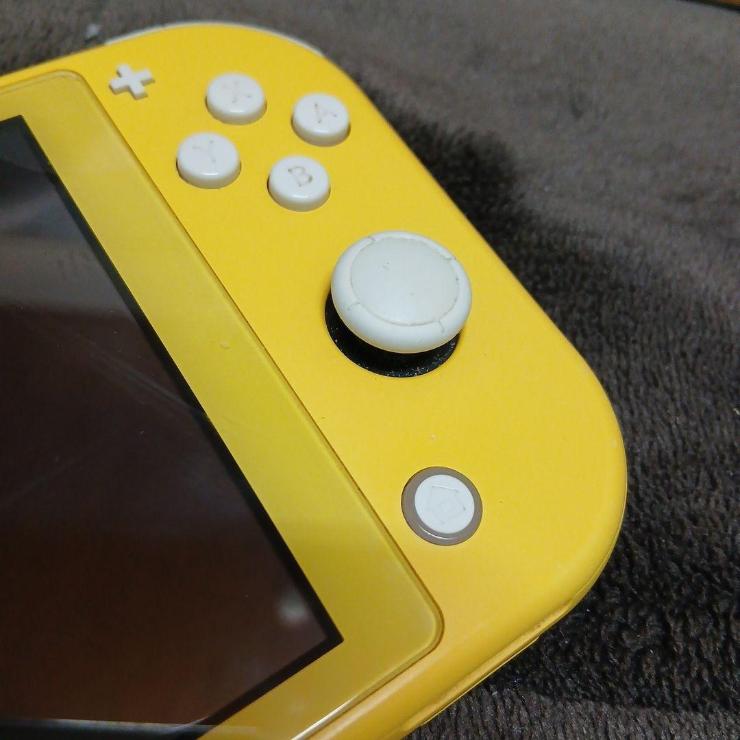 ジャンク品部品取り用　Nintendo Switch Lite　イエロー　箱あり