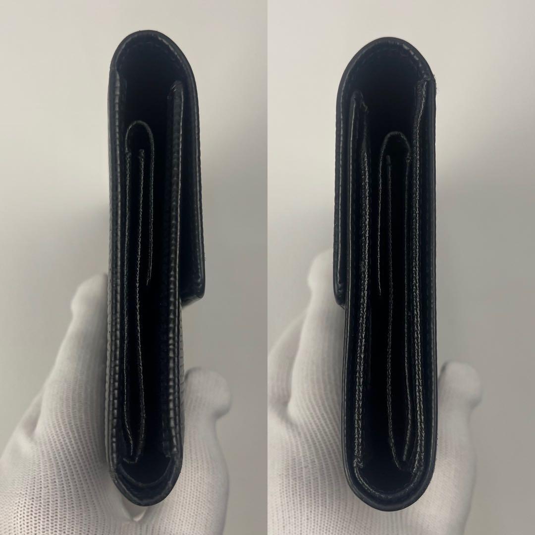 美品✨ LOUIS VUITTON ルイヴィトン 折り財布 エピ ブラック 黒