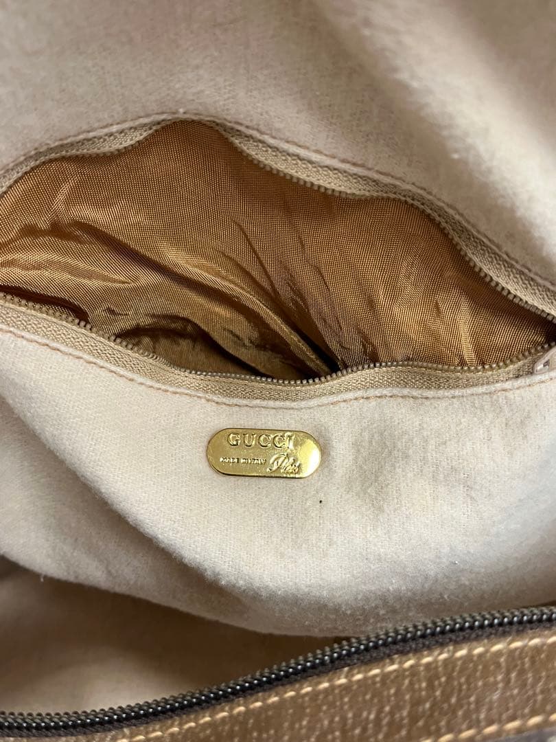 GUCCI Plus オールドグッチ　ヴィンテージ　ハンドバッグ　ボストン