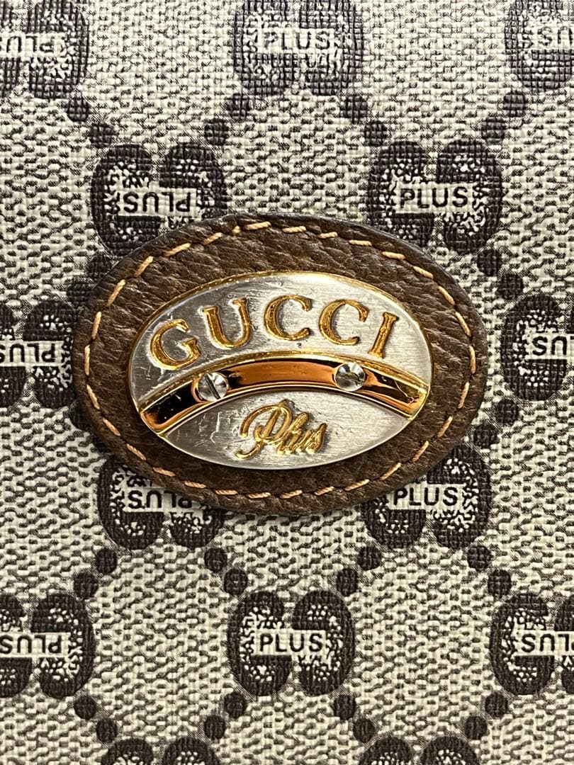 GUCCI Plus オールドグッチ　ヴィンテージ　ハンドバッグ　ボストン