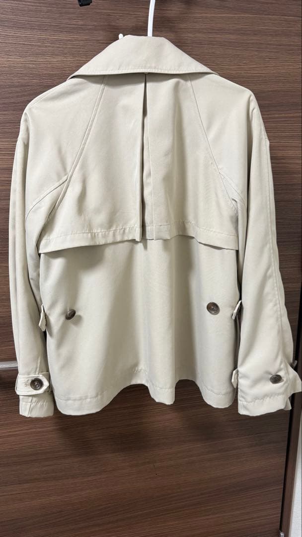 トレンチショートジャケットコート