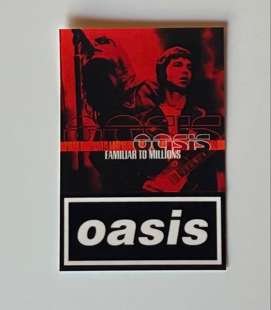 オアシス「Morning Glory？」未開封新品、オアシス30周年展シール付