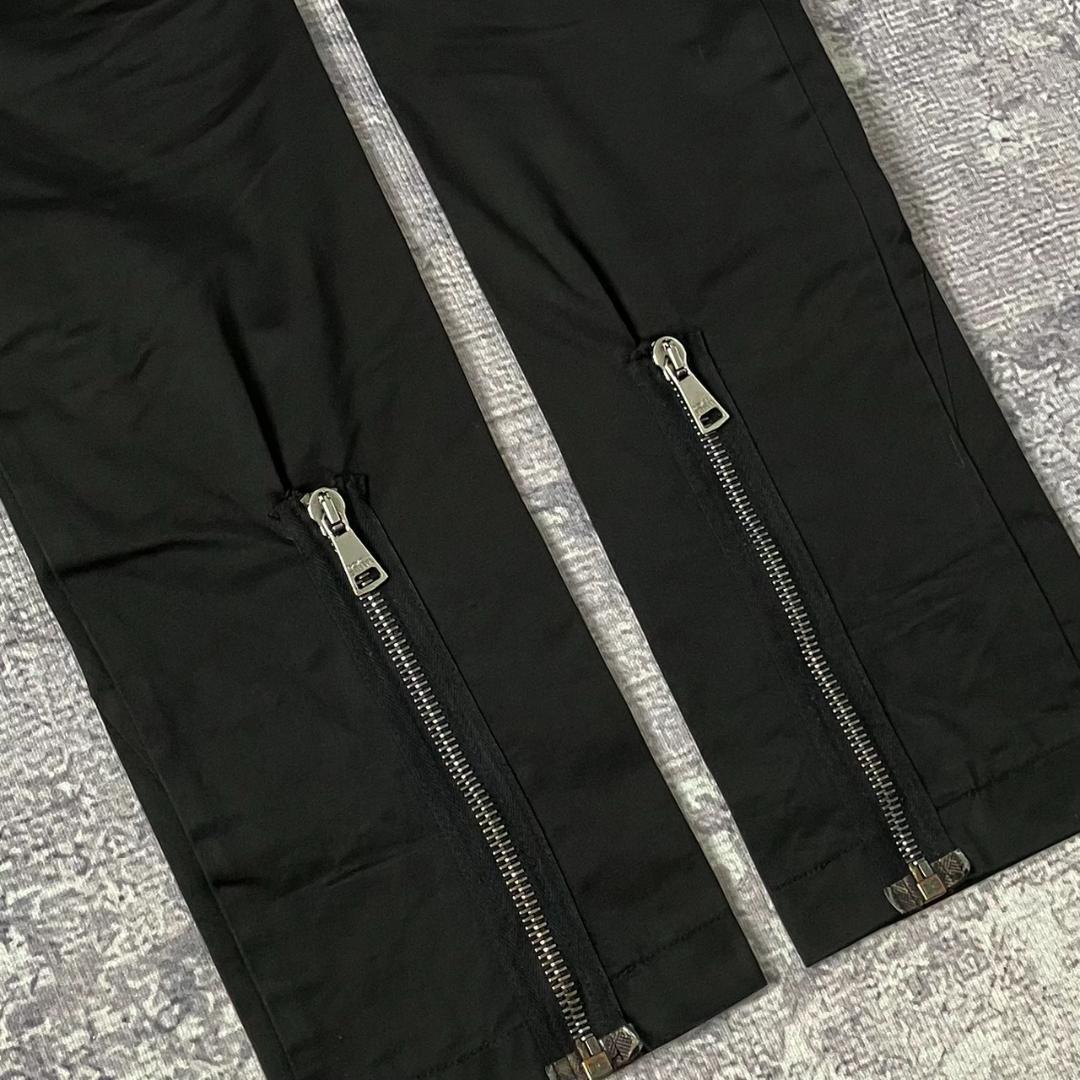 【Y2K】Dolce&Gabbana pants zip black 00S