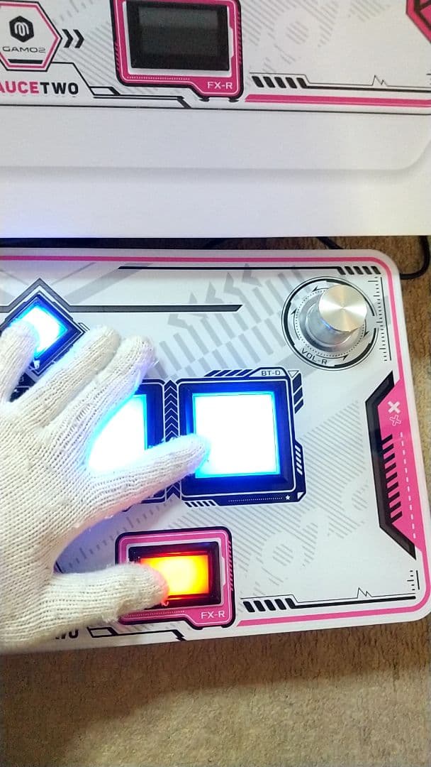静音化 FAUCETWO コントローラ SDVX サウンドボルテックス オムロン