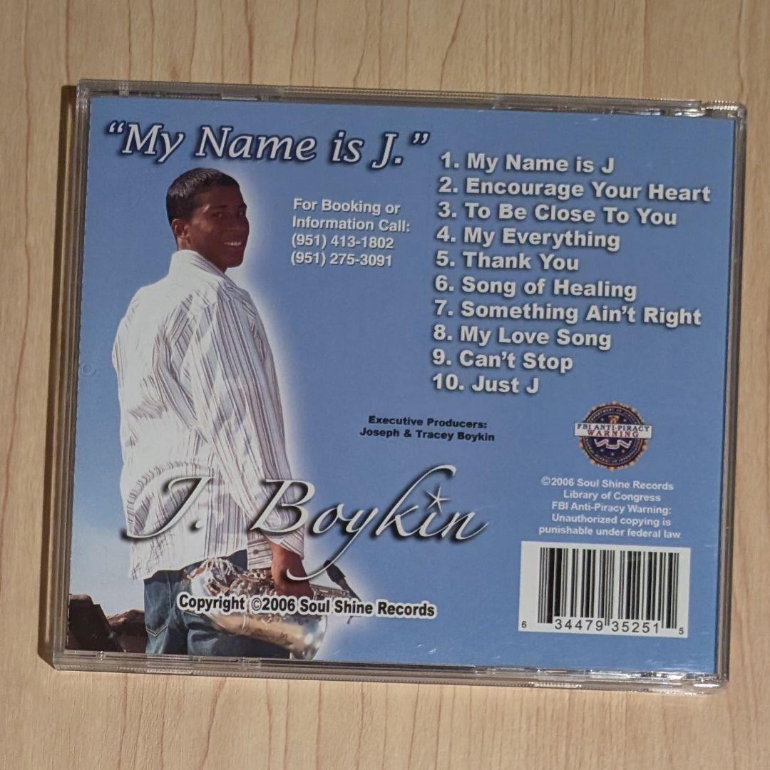 【J.Boykin】\"My Name is J!\"