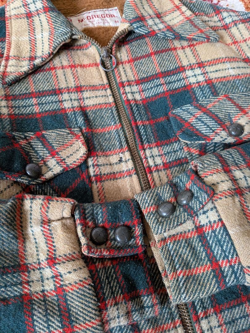 USA製 70's McGREGOR cruiser jacket