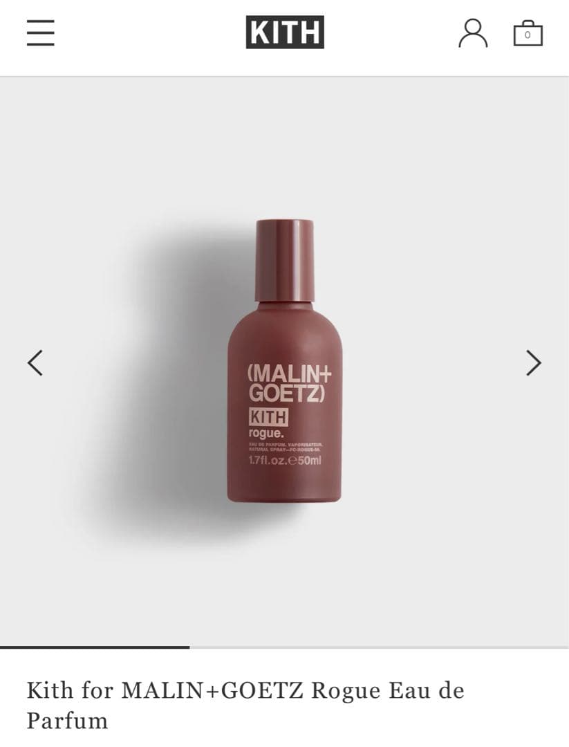 香水(ユニセックス) Kith for MALIN+GOETZ Rogue Eau de Parfum