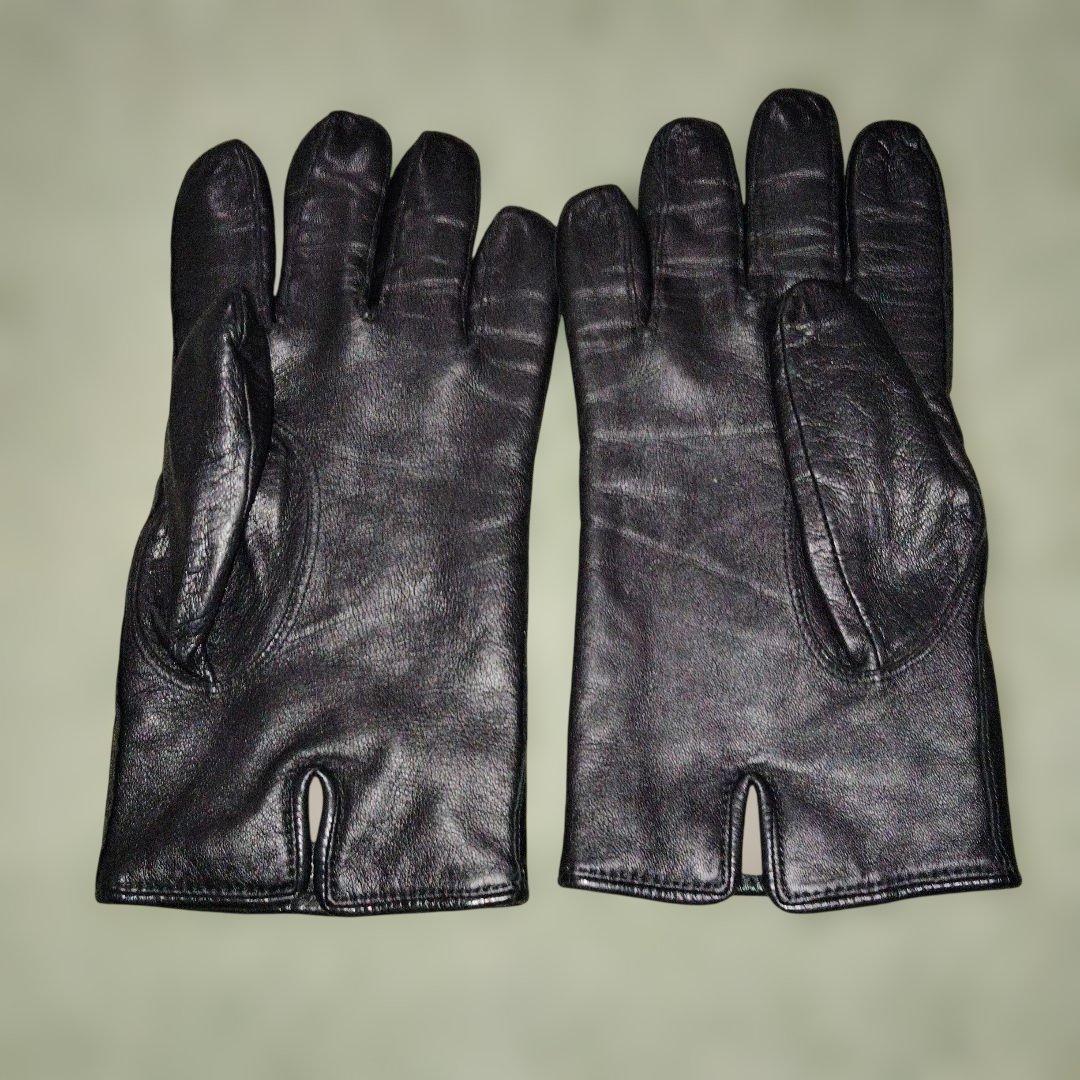 UNITED ARROWS ブラックレザー手袋