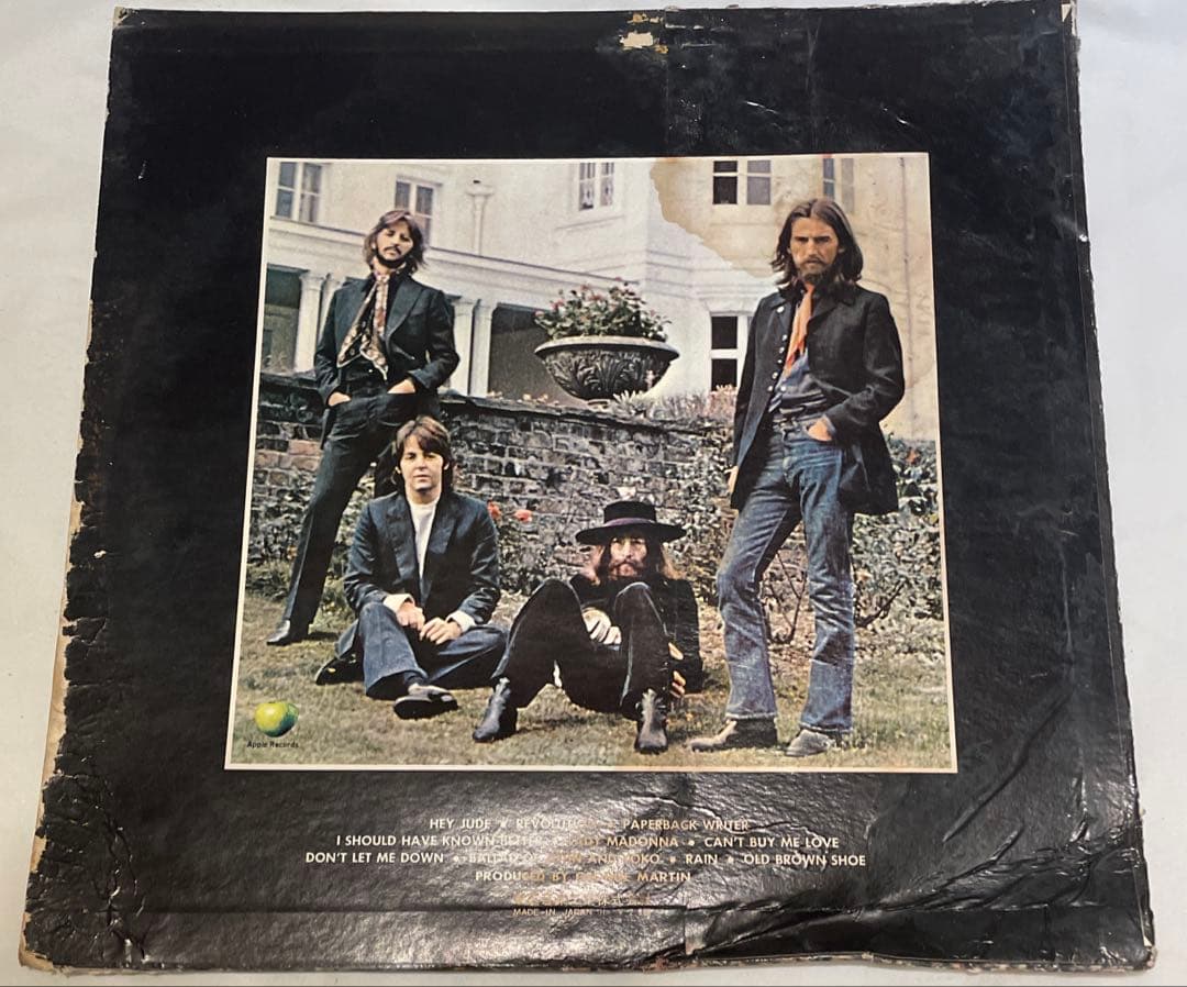 The Beatles Hey Jude レコード AP-8940カラーレッド