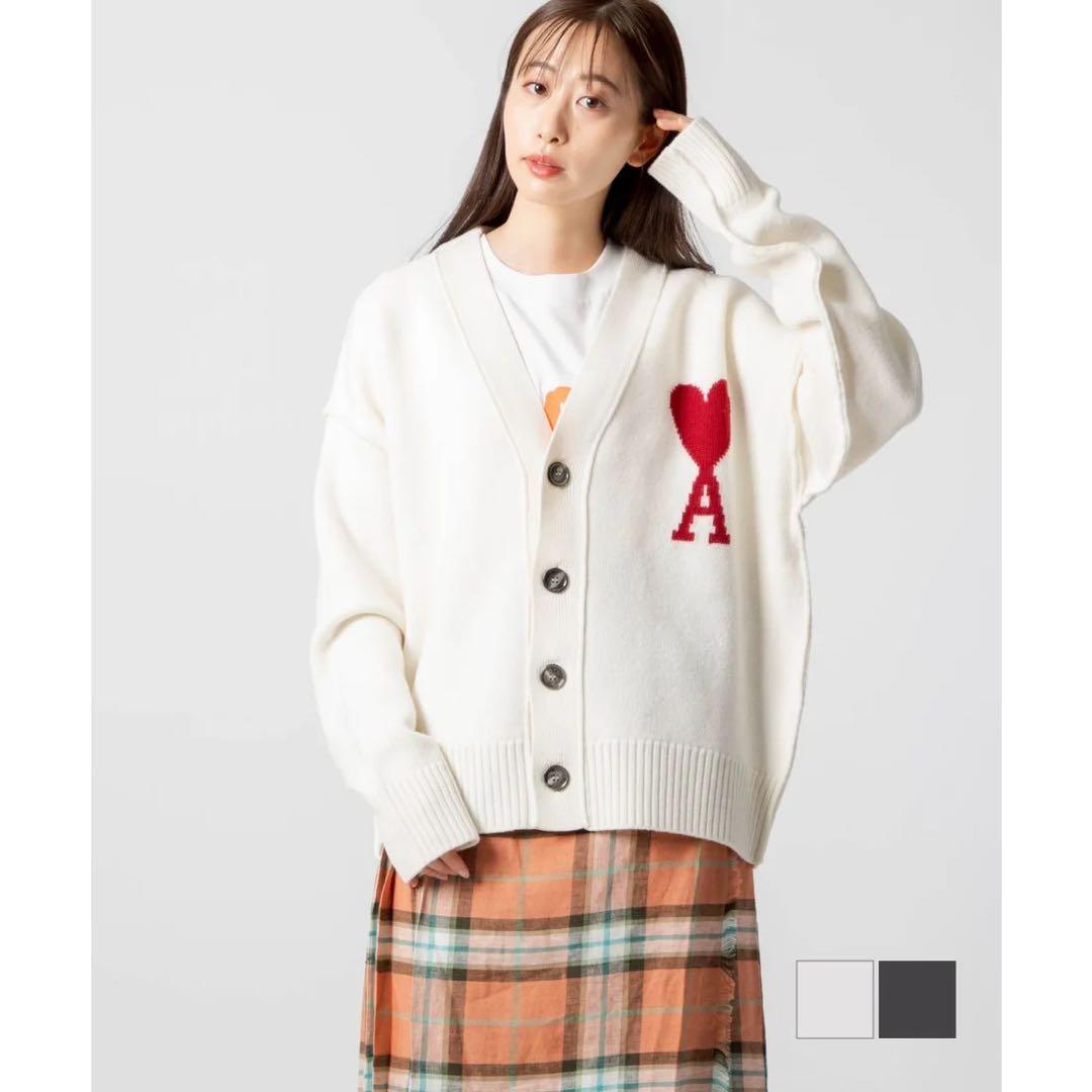 Ami Paris カーディガン美品　ブラックMサイズ