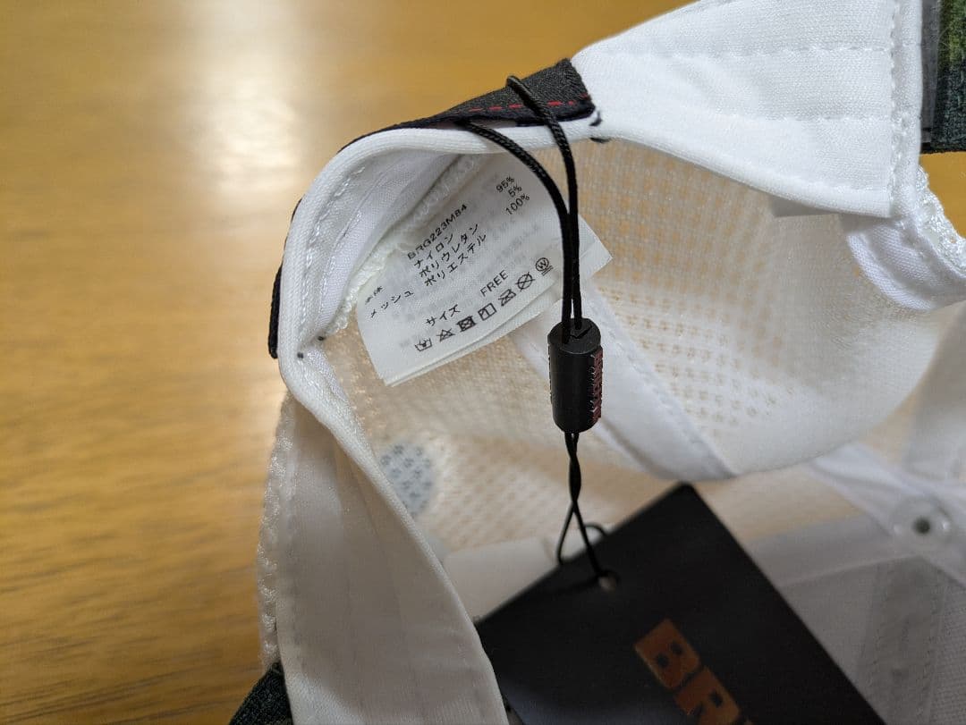 BRIEFING ホワイトキャップ　メッシュ　 新品タグ付き　ブリーフィング