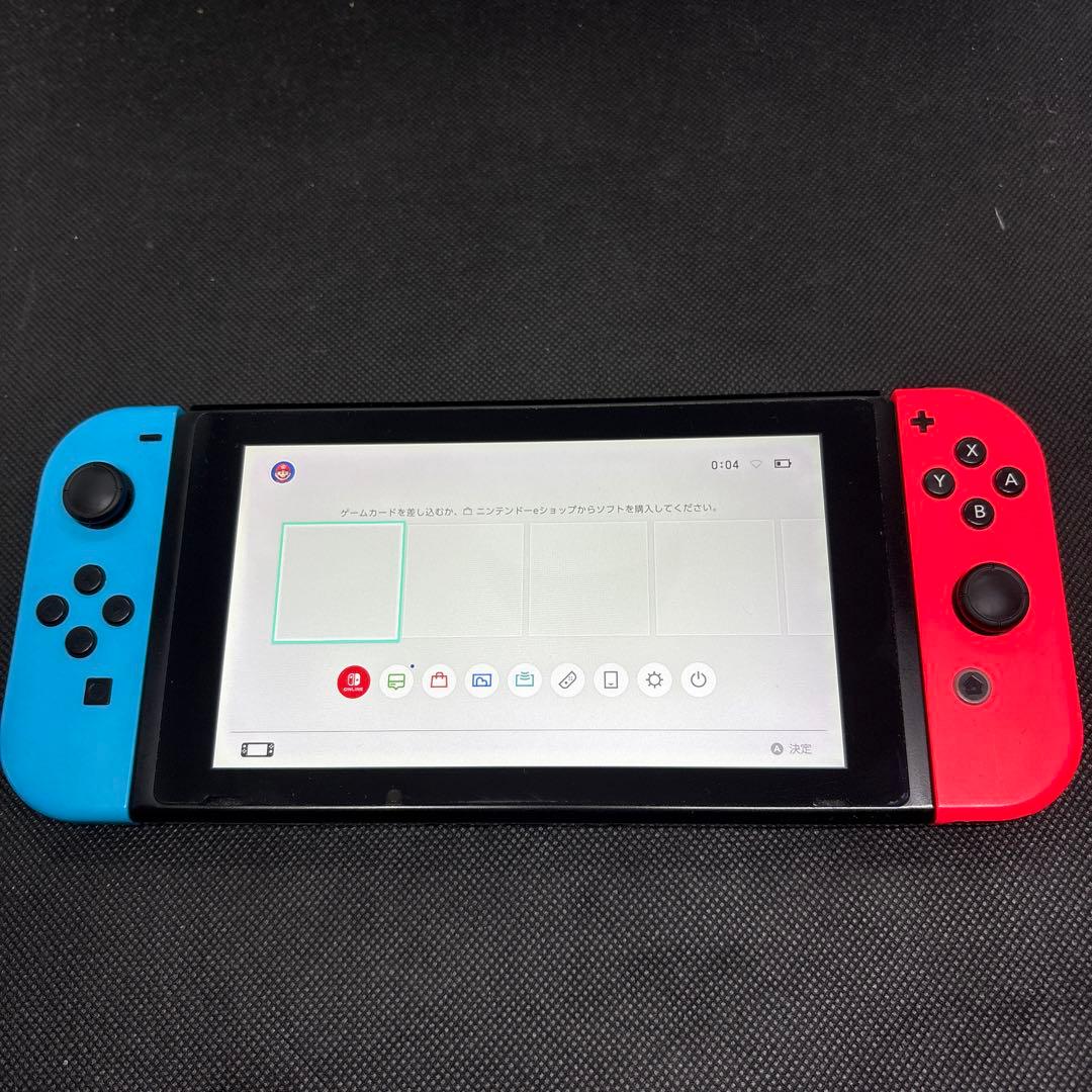 Nintendo Switch 本体 青/赤 Joy-Con付き　バッテリー強化