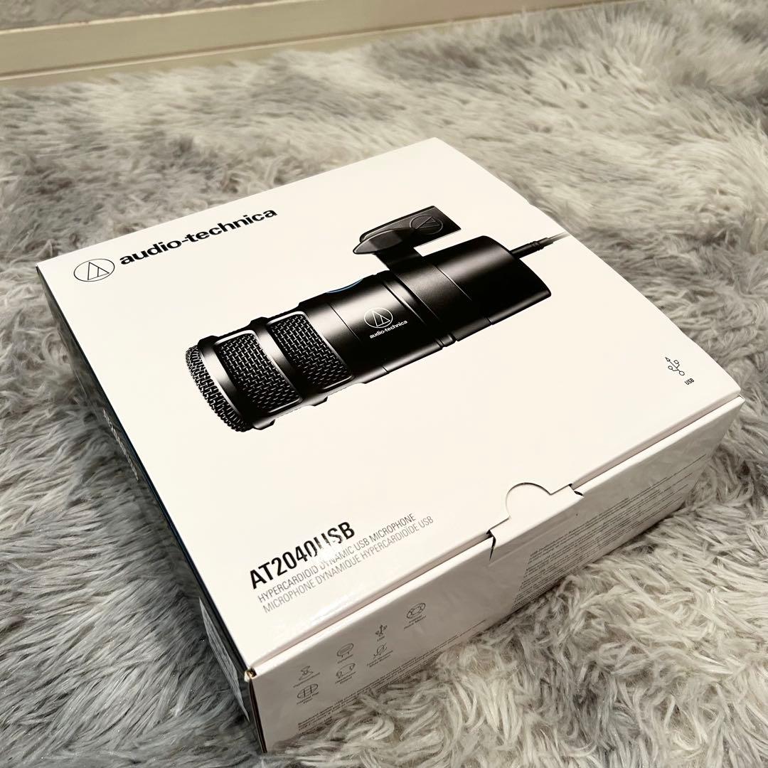 【新品未使用】 audio-technica AT2040USB マイク