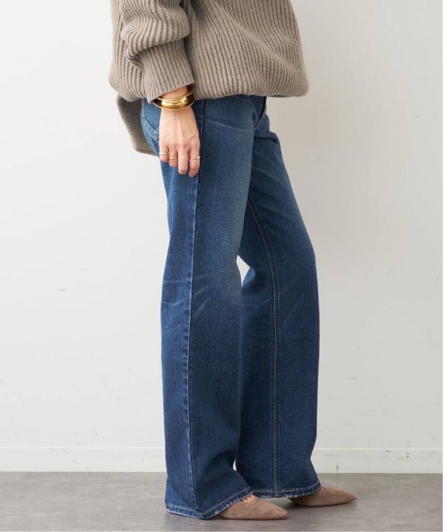 未使用級 Deuxieme Classe Lee別注 ブーツカットデニムパンツ