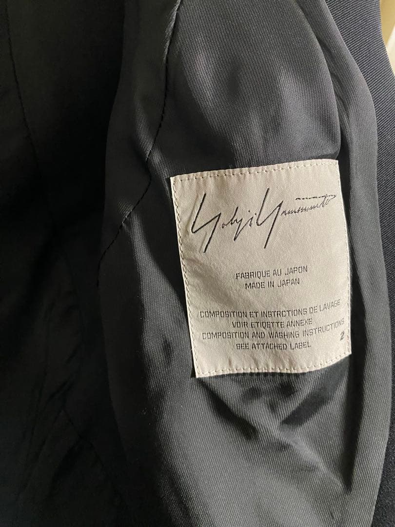 Y's by Yohji Yamamoto ネイビー テーラードジャケット