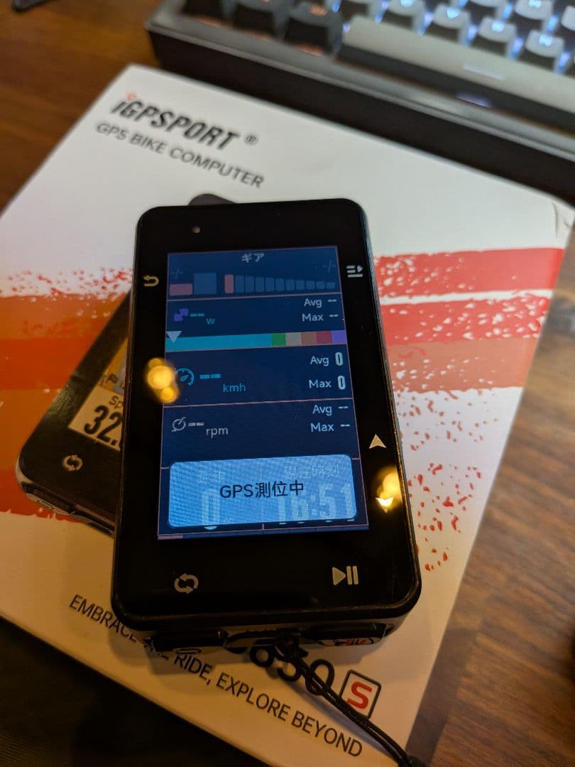 iGS630S igpsports GPSサイクルコンピューター 本体