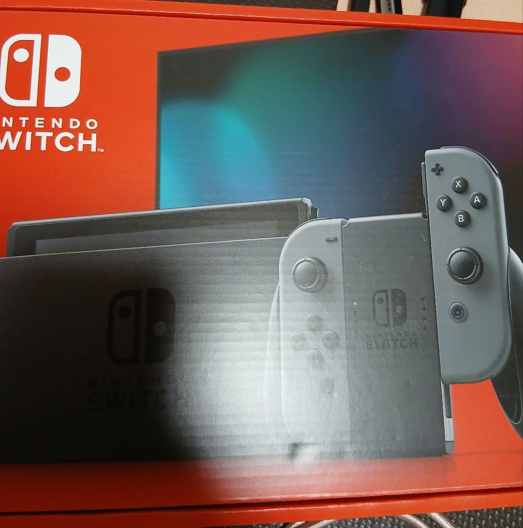Nintendo Switch 本体 グレー Joy-Con☆美品☆