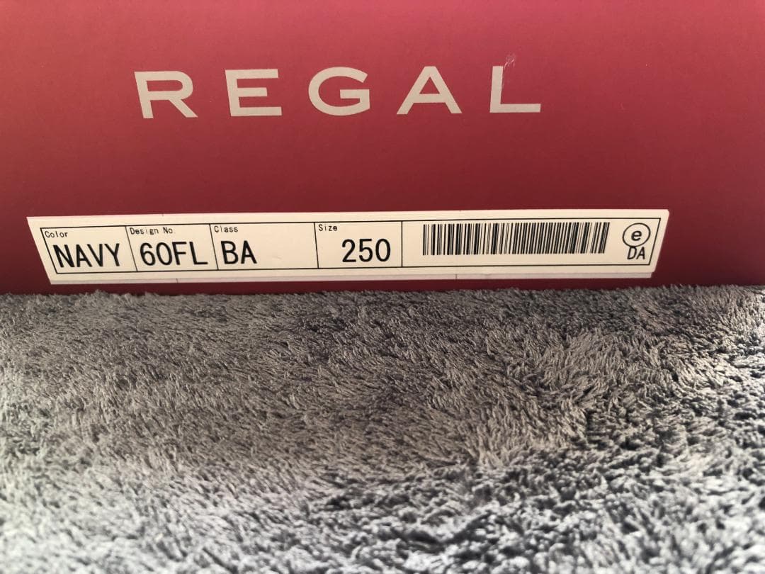 新品☆REGAL☆リーガル☆デッキシューズ☆ネイビー色☆60FL☆25.0㎝☆